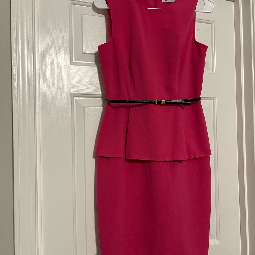 Calvin Klein Vibrant Pink Fabric